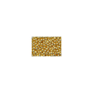 Voksperle 3 mm guldf. Ø:0,5mm/ca.12g