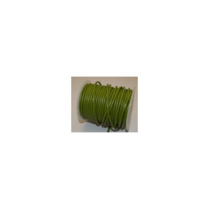 Lædersnøre 3mm/1m lime